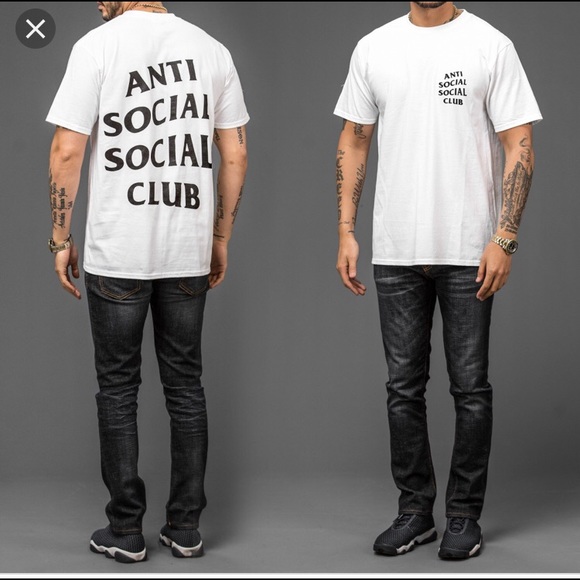 Anti Social Social Club White Logo Tee 
